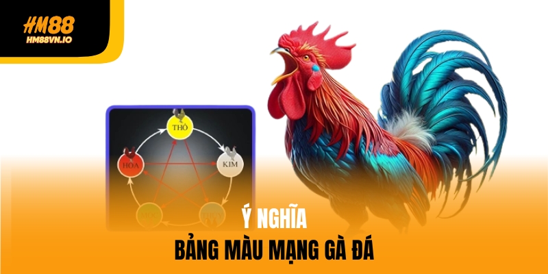 Ý nghĩa của từng màu sắc trong bảng màu